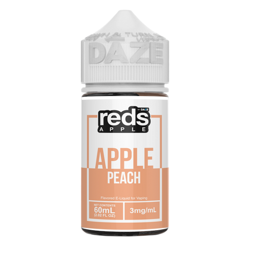 Reds Apple Peach Vape Juice by 7DAZE
