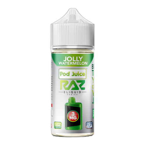 Jolly Watermelon RAZ X POD JUICE 100ml for Wholesale