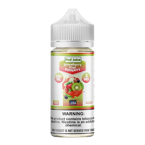Strawberry Kiwi Pomberry POD JUICE 100ml for Wholesale