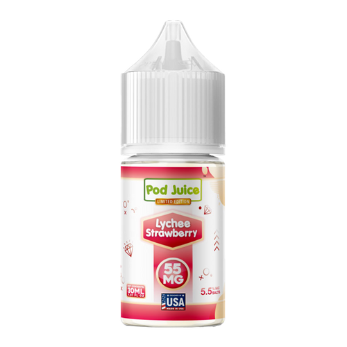 Lychee Strawberry Pod Juice 30mL