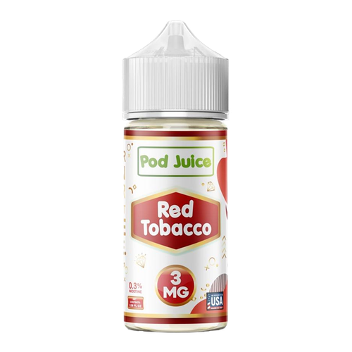 Red Tobacco Pod Juice 100ml for Wholesale