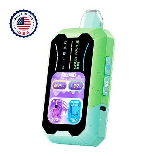 Sour Apple Ice RIFBAR MIXPRO USA ICE for Wholesale