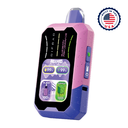Blueberry Pink Lemonade RIFBAR MIXPRO USA SOUR for Wholesale