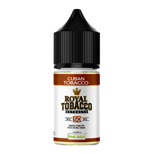 Cuban Tobacco ROYAL TOBACCO EXTRACTS X POD JUICE 30ml for Wholesale