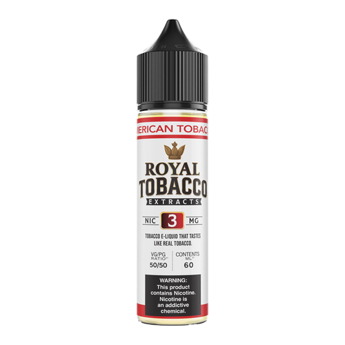 American Tobacco ROYAL TOBACCO EXTRACTS X POD JUICE 60ml for Wholesale