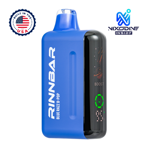 Blue Razz B-Pop RINNBAR 50000 Nixodine for Wholesale