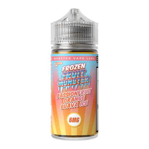 Passion Fruit Orange Guava Ice Frozen Fruit Monster by Monster Labs 100ml for Wholesale