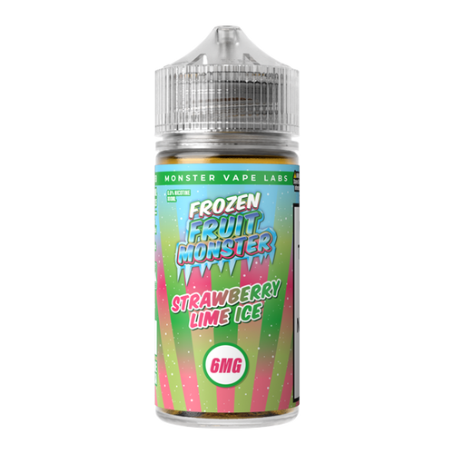 Strawberry Lime Ice Frozen Fruit Monster by Monster Labs 100ml for Wholesale