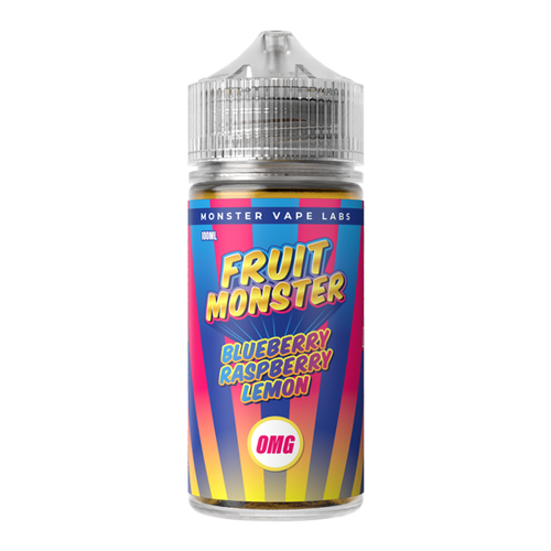 Blueberry Raspberry Lemon MONSTER LABS Fruit Monster ZERO Nicotine 100ml for Wholesale