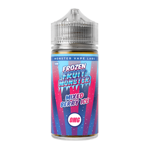 Mixed Berry Ice MONSTER LABS Frozen Fruit Monster ZERO Nicotine 100ml for Wholesale