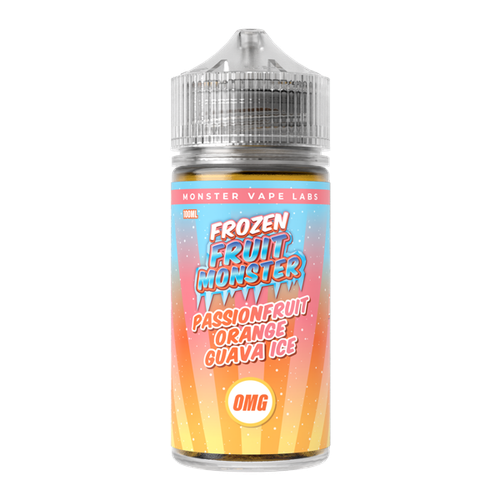 Passion Orange Guava Ice MONSTER LABS Frozen Fruit Monster Zero Nicotine 100ml for Wholesale