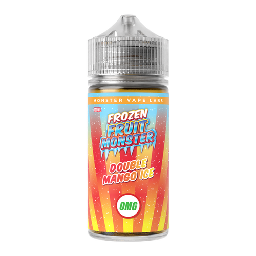Double Mango Ice MONSTER LABS Frozen Fruit Monster ZERO Nicotine 100ml for Wholesale