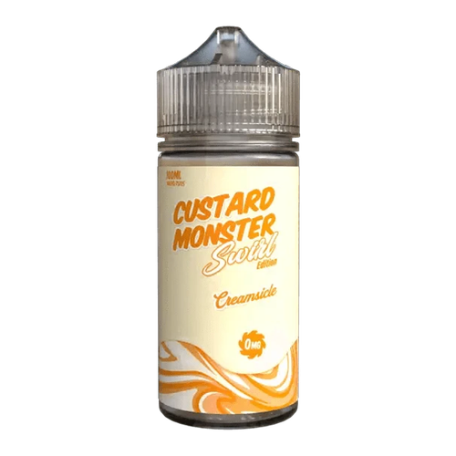 Creamsicle Custard Monster Swirl Edition eJuice by Monster Labs Zero Nicotine 100ml for Wholesale