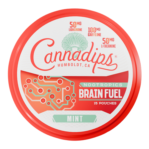 Mint Cannadips Brain Fuel Pouches for Wholesale