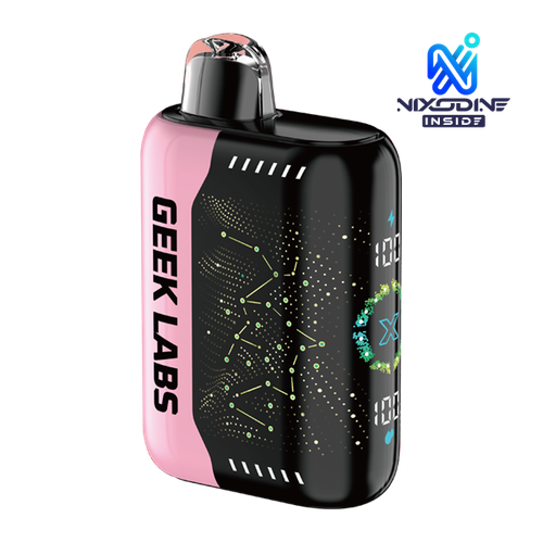 Sour Strawberry Geek Labs Pulse X 50K Nixodine for Wholesale