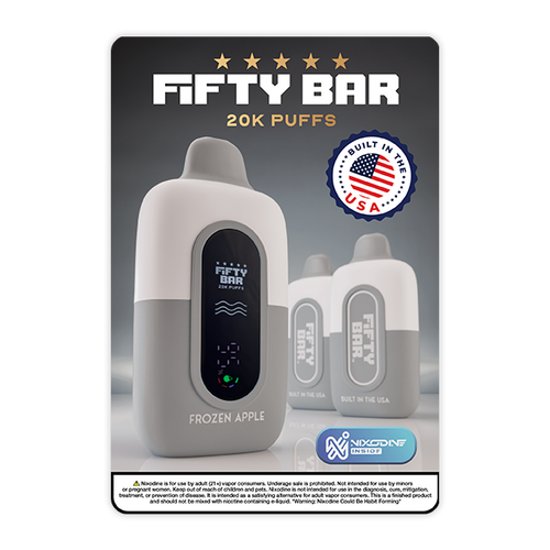 FIFTY BAR 20K Nixodine Window Sticker