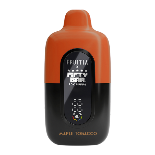 Maple Tobacco Fruitia X Fifty Bar 20K for Wholesale