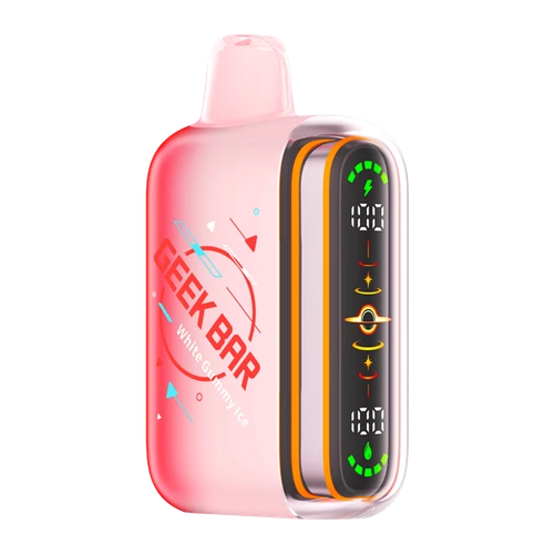 White Gummy Ice GEEK BAR Pulse 2 25K for wholesale