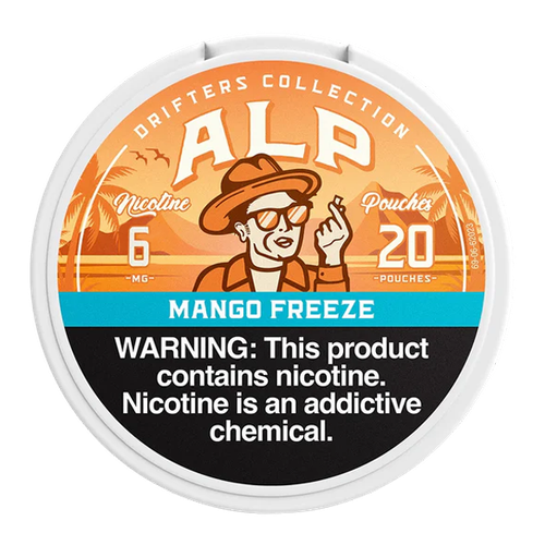 Mango Freeze Alp Drifters Pouches 6mg for wholesale