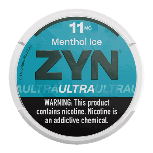 Menthol Ice ZYN Ultra Pouches for wholesale