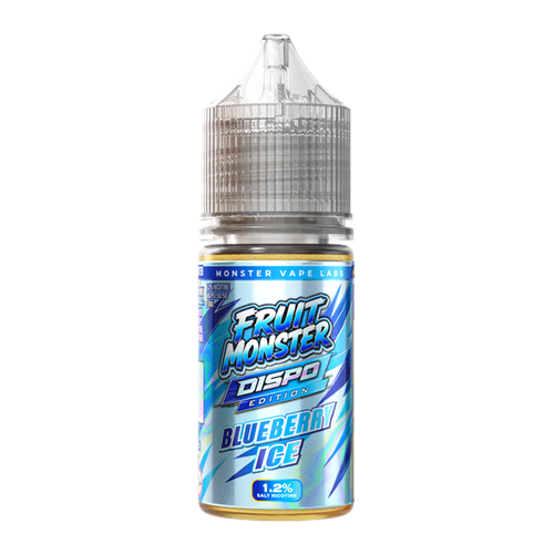 Blueberry Ice Fruit Monster Salts (Dispo Edition) 1.2% for Wholesale