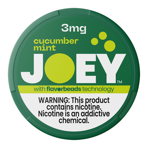 Cucumber Mint JOEY Pouches 3mg for Wholesale