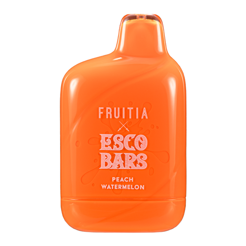 Peach Watermelon Fruitia X Esco Bar 6000 Puff Vape for Wholesale