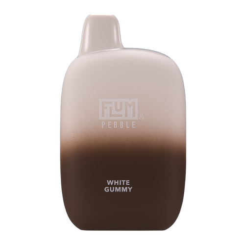 White Gummy Flum Pebble Vapes for Wholesale