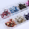 NDi beauty Nail Art Foil Paper Irregular Aluminum Mixed Color CBH Pack