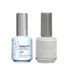 LeChat Nobility Gel Polish & Nail Lacquer Duo Set White - .5 oz / 15 ml