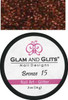 Glam & Glits Nail Art Glitter: Bronze - 1/2oz