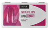 ibd Clear Soft Gel Tips - Long Stiletto - 504 CT