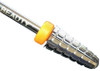NDi beauty Volcano Radius Carbide Bit - (Extra Extra COARSE / SILVER) 3/32"