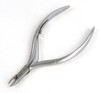 Niko Silver Cobalt Round Cuticle Nipper # 16
