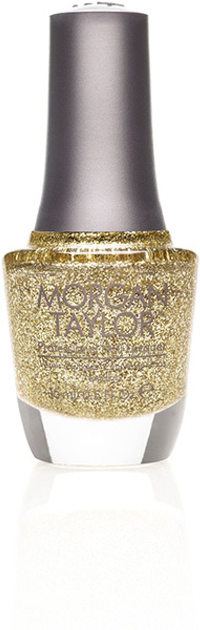 Morgan Taylor Nail Lacquer Glitter & Gold - .5oz