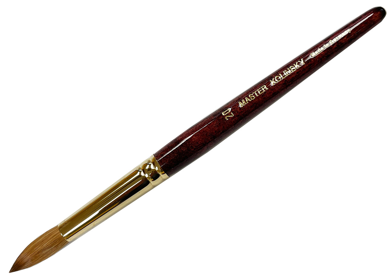Master Kolinsky Nail Brush - Oval # 20