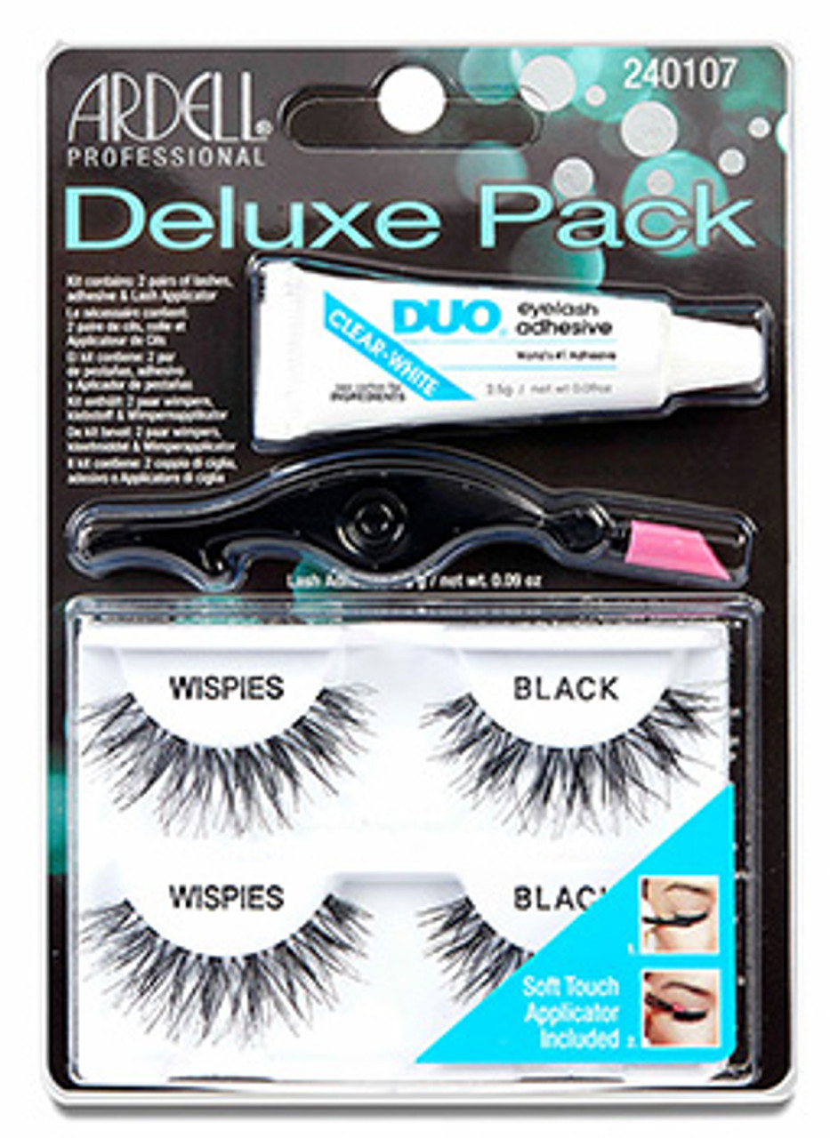 Ardell Deluxe Pack - Wispies Black