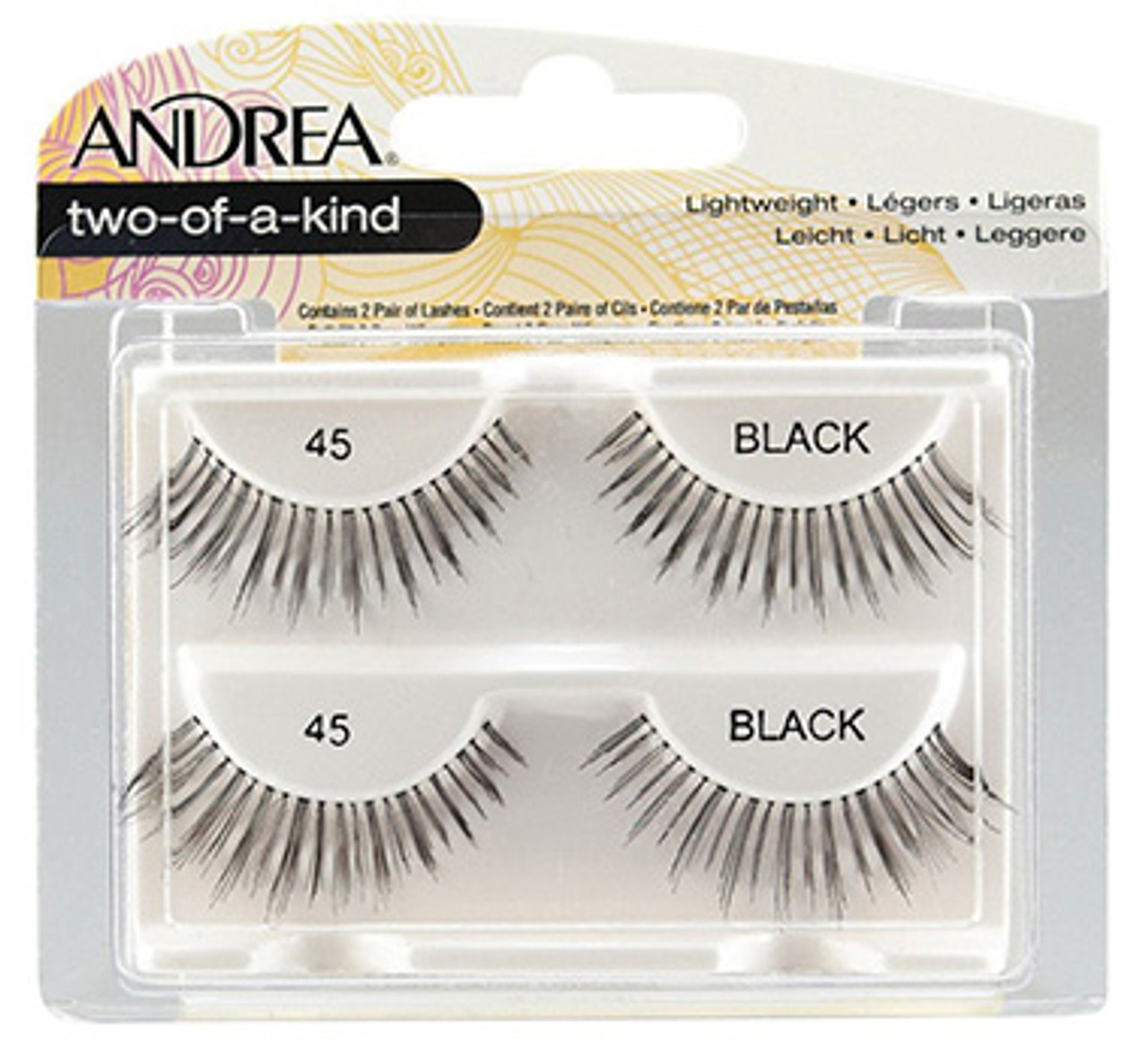 Andrea Two-of-a-Kind 45 Black