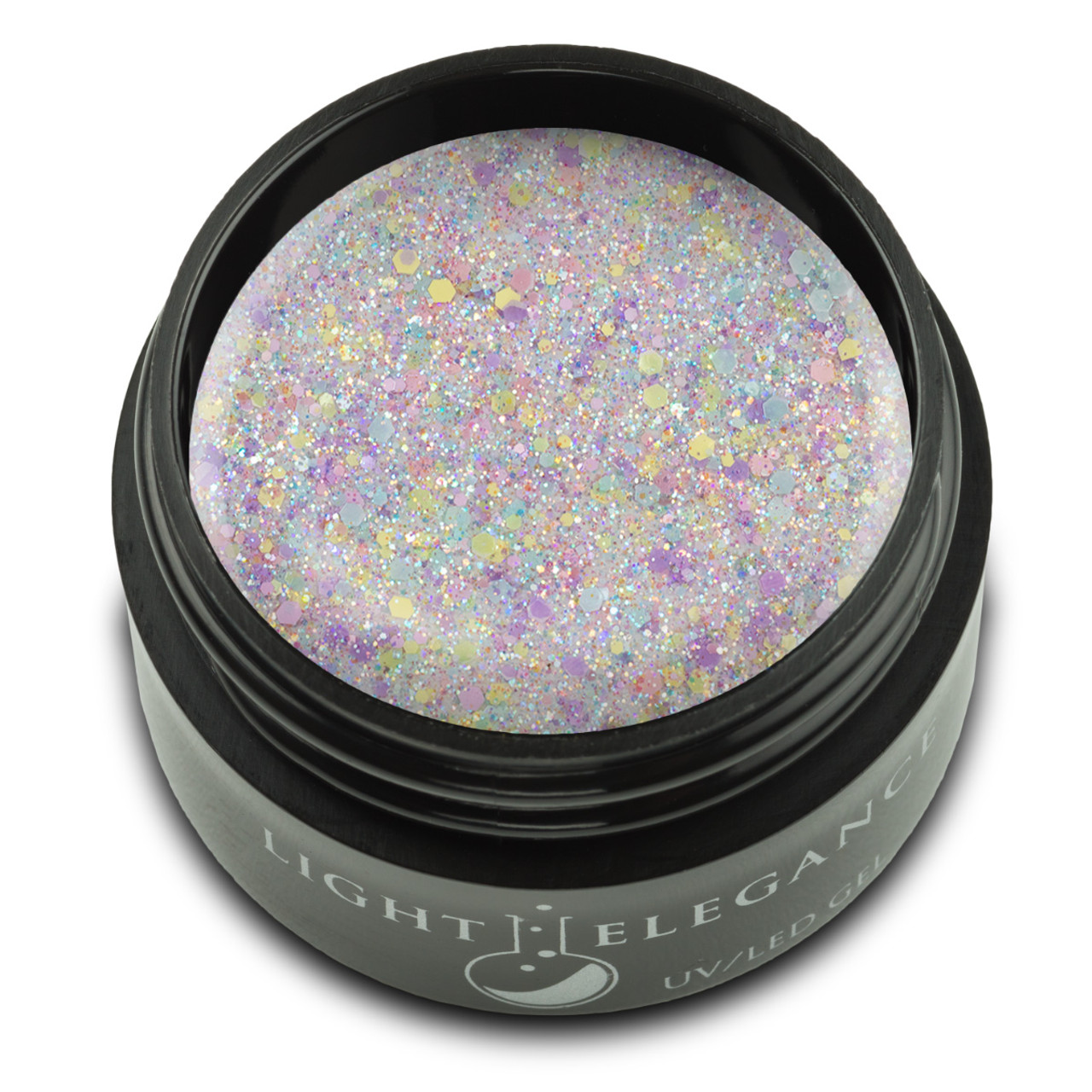 Light Elegance UV/LED Glitter Gel Don??t Frame Me In - .57 oz (17 ml)