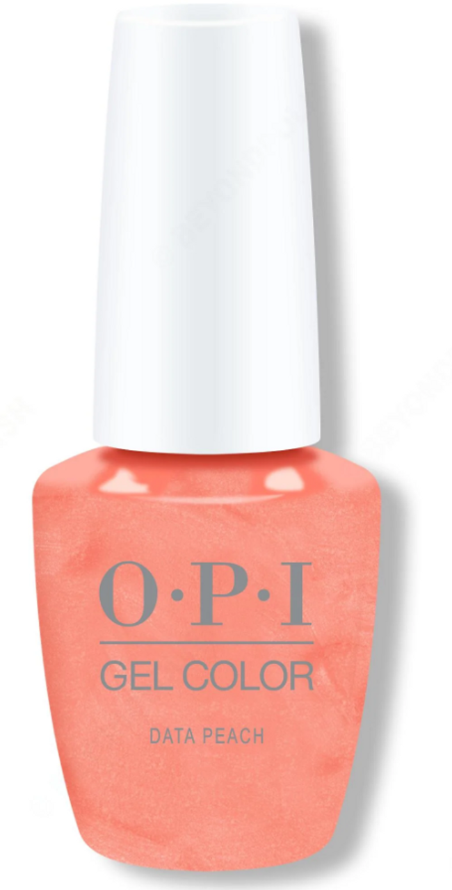 OPI GelColor Data Peach - .5 Oz / 15 mL