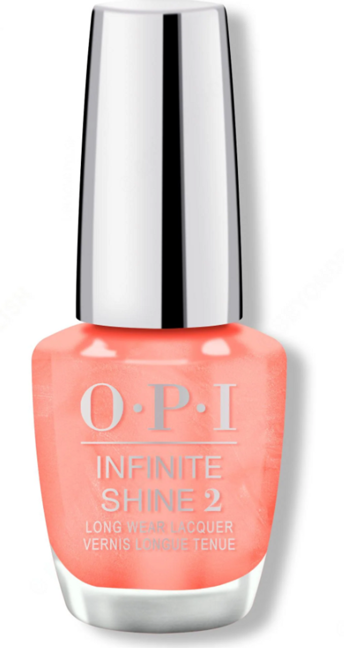 OPI Infinite Shine Data Peach - .5 Oz / 15 mL
