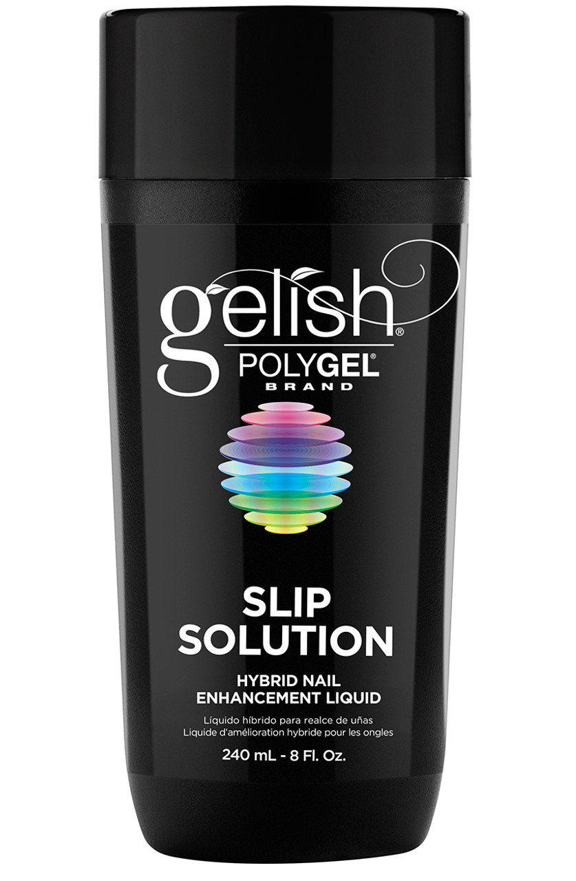 Gelish POLYGEL Nail Enhancement Slip Solution Liquid - 8 oz