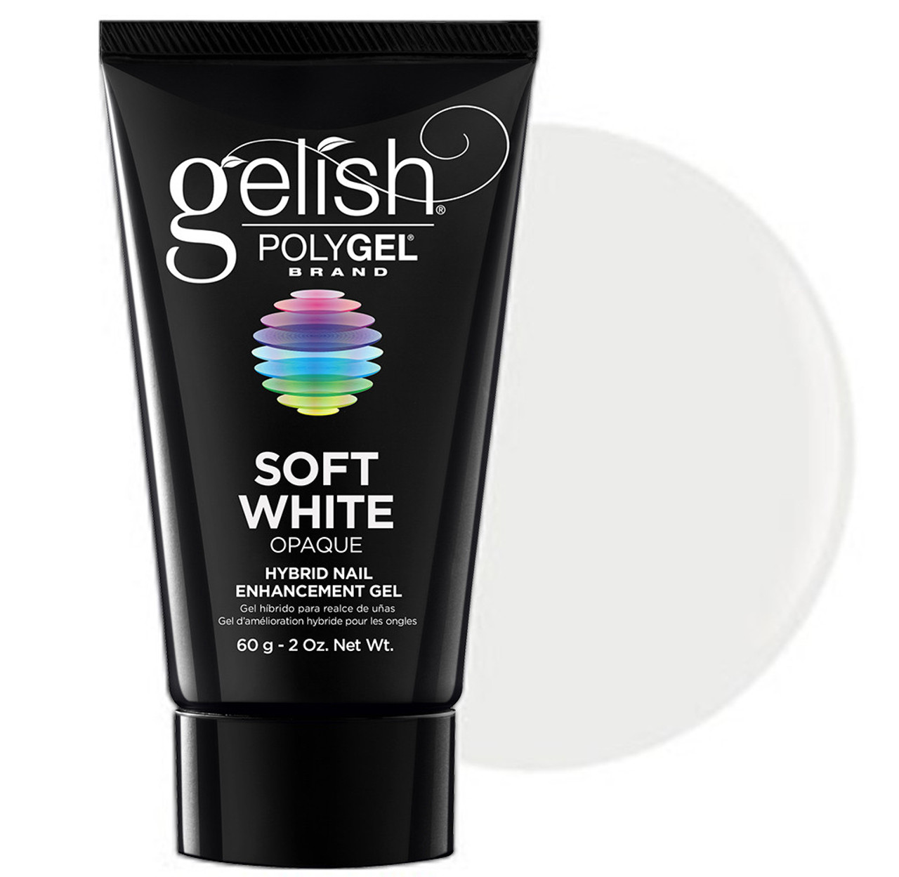 Gelish POLYGEL Nail Enhancement Soft White - 2 oz / 60 g **No Box