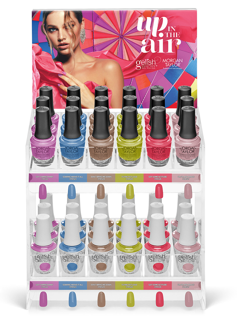Gelish & Morgan Taylor Summer 2024 Up In The Air Collection
