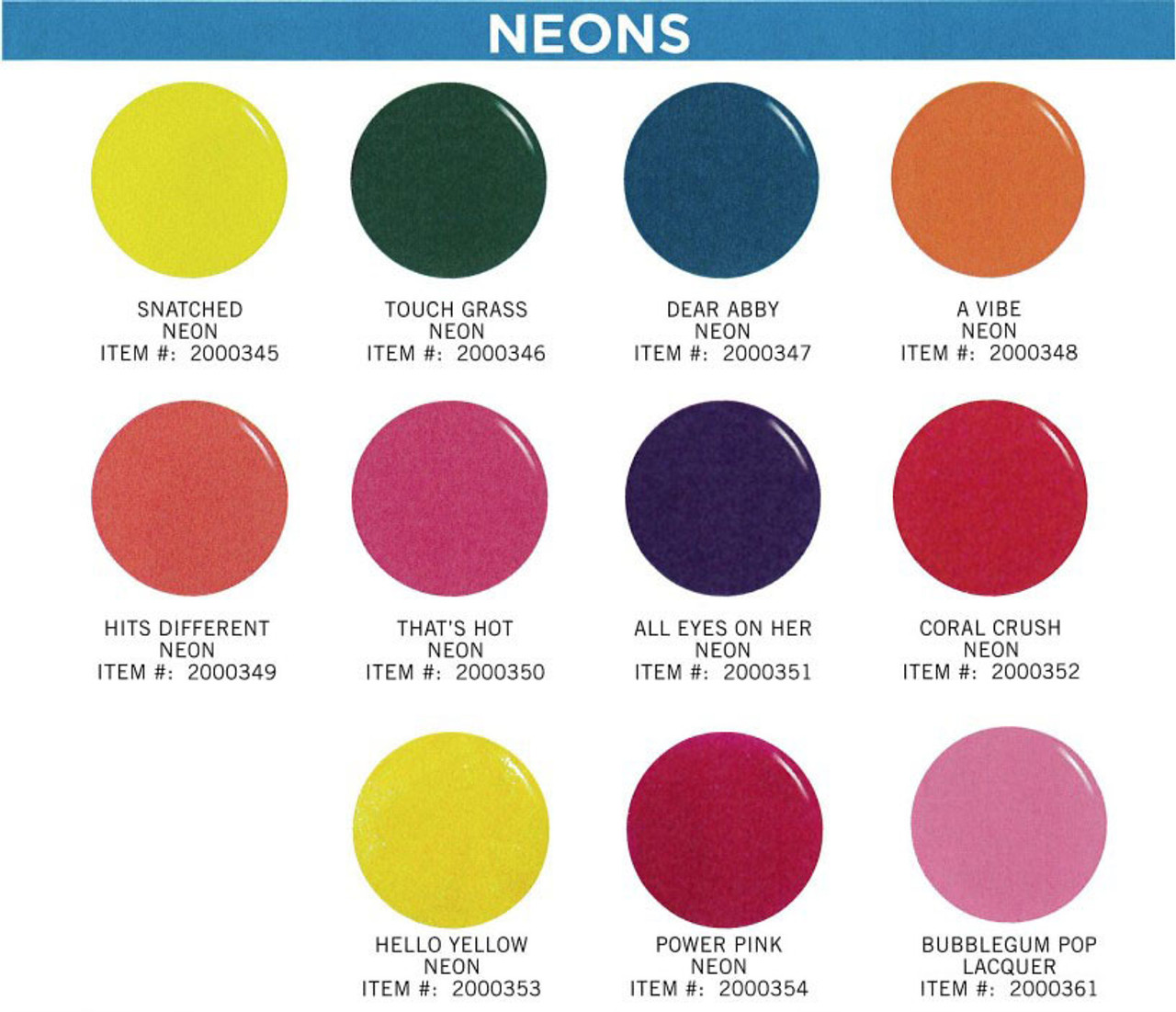 ORLY Nail Lacquer TOPPERS Summer 2024