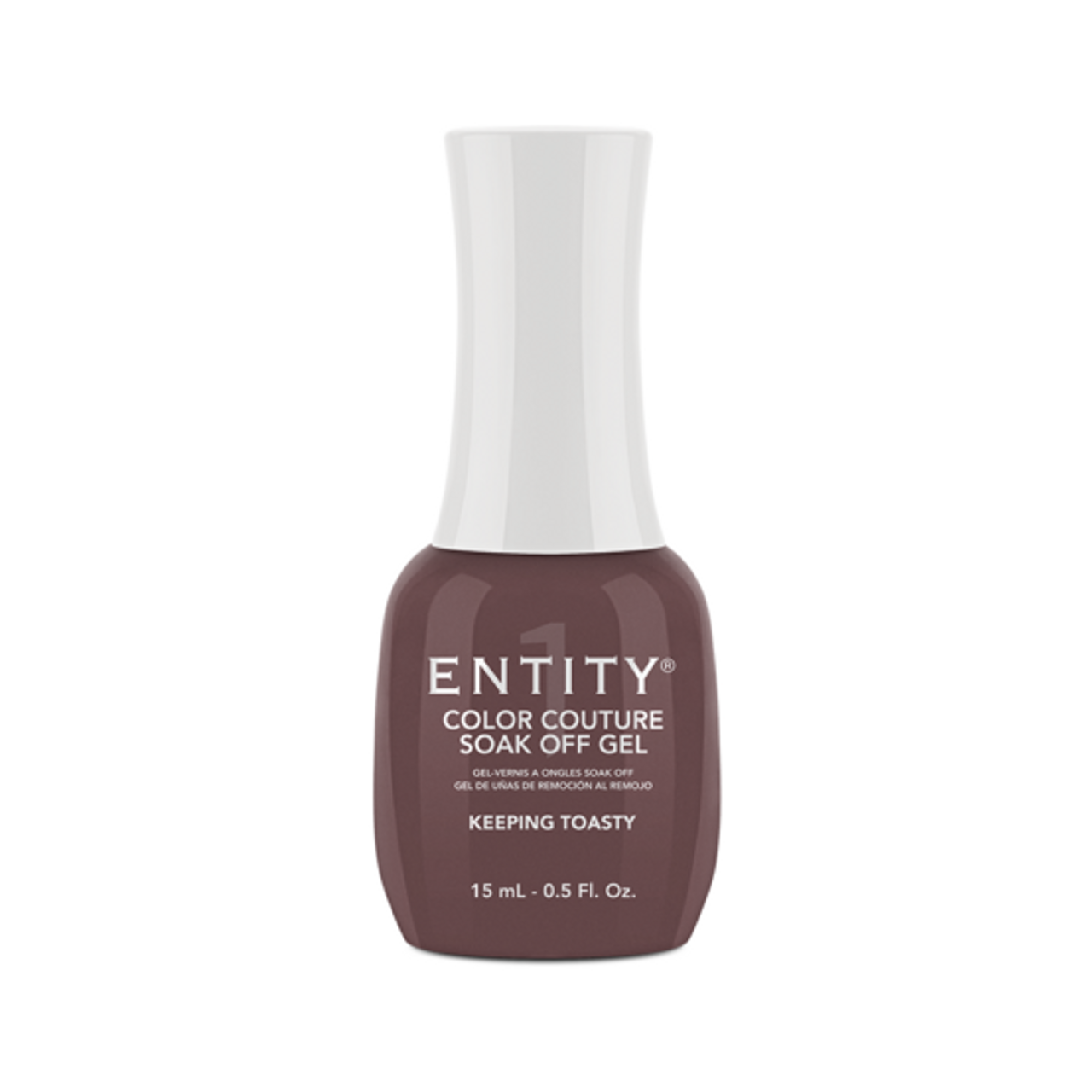 Entity Color Couture Soak Off Gel Keeping Toasty - 15 mL / .5 fl oz