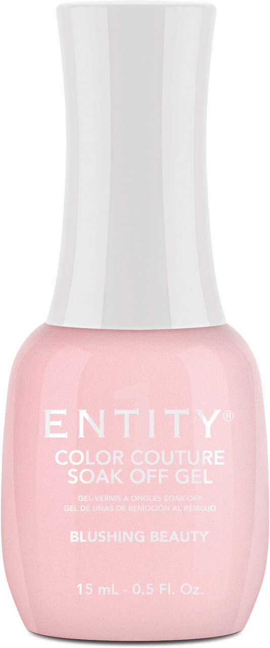 Entity Color Couture Soak Off Gel BLUSHING BEAUTY - 15 mL / .5 fl oz