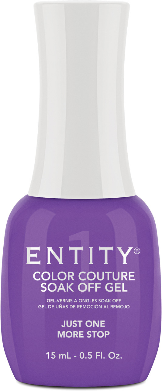 Entity Color Couture Soak Off Gel JUST ONE MORE STOP - 15 mL / .5 fl oz