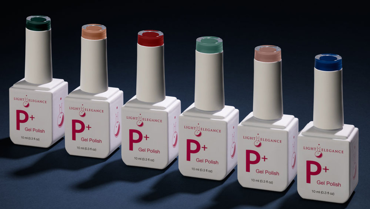 Light Elegance P+ Color Gel Polish 2024 Fall & Winter MOODY Collection - 6PC Pack