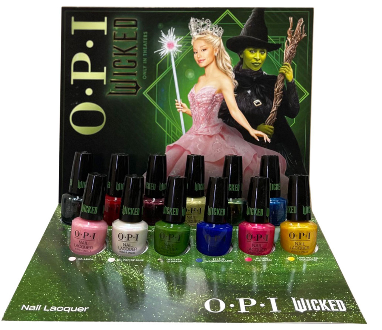 OPI Classic Nail Lacquer Wicked Holiday 2024 Collection -  12 PC Display